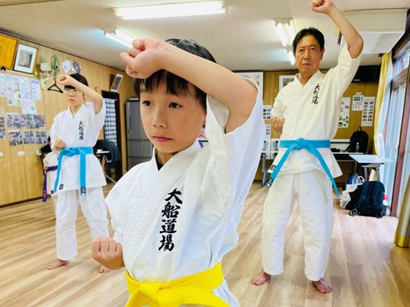 鎌倉市空手　大船道場　集合写真